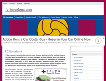 Tablet Screenshot of fc-barcelona.com